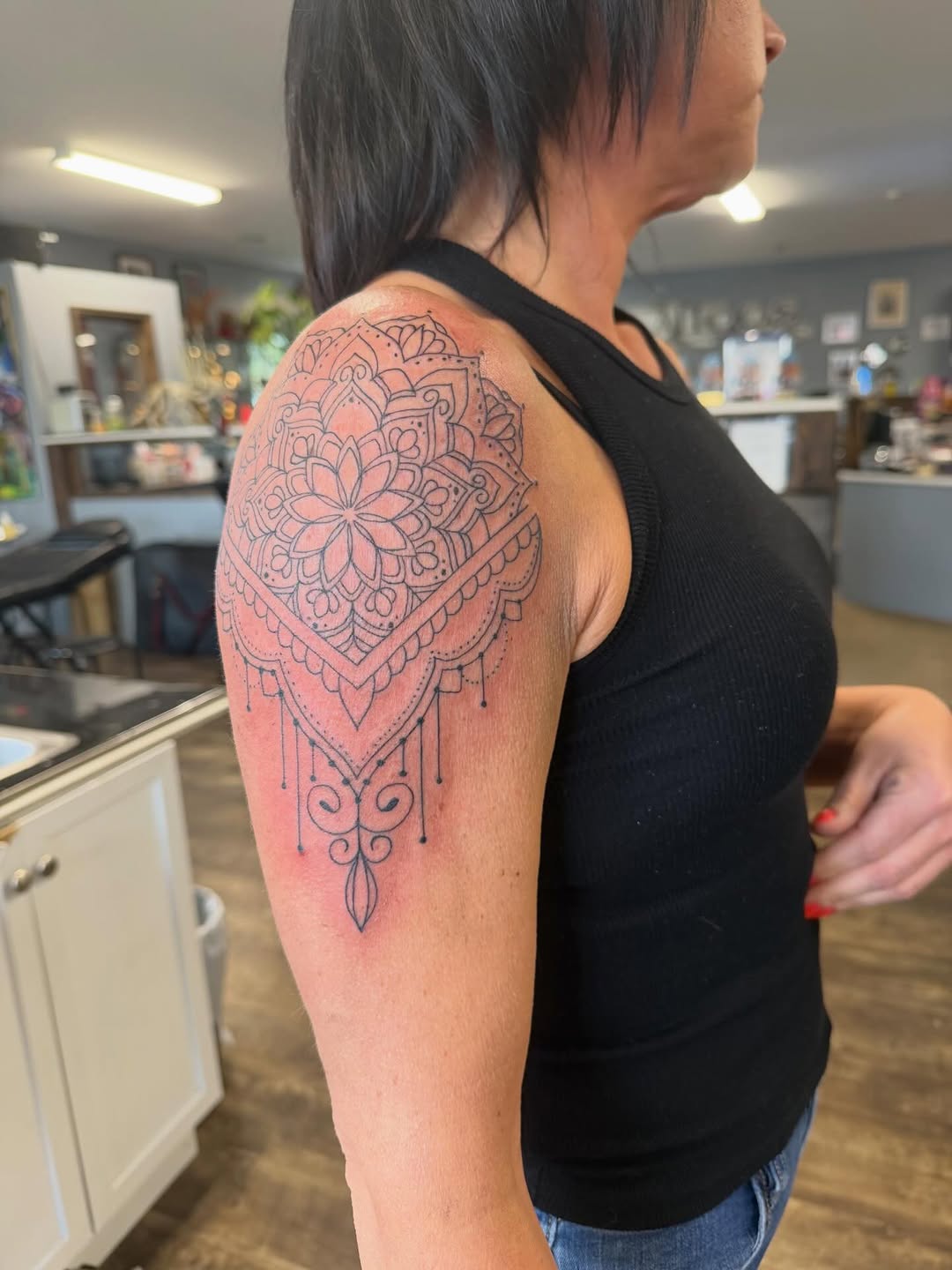 Tattoo by @hopelessink2022 — fine_line, ornamental