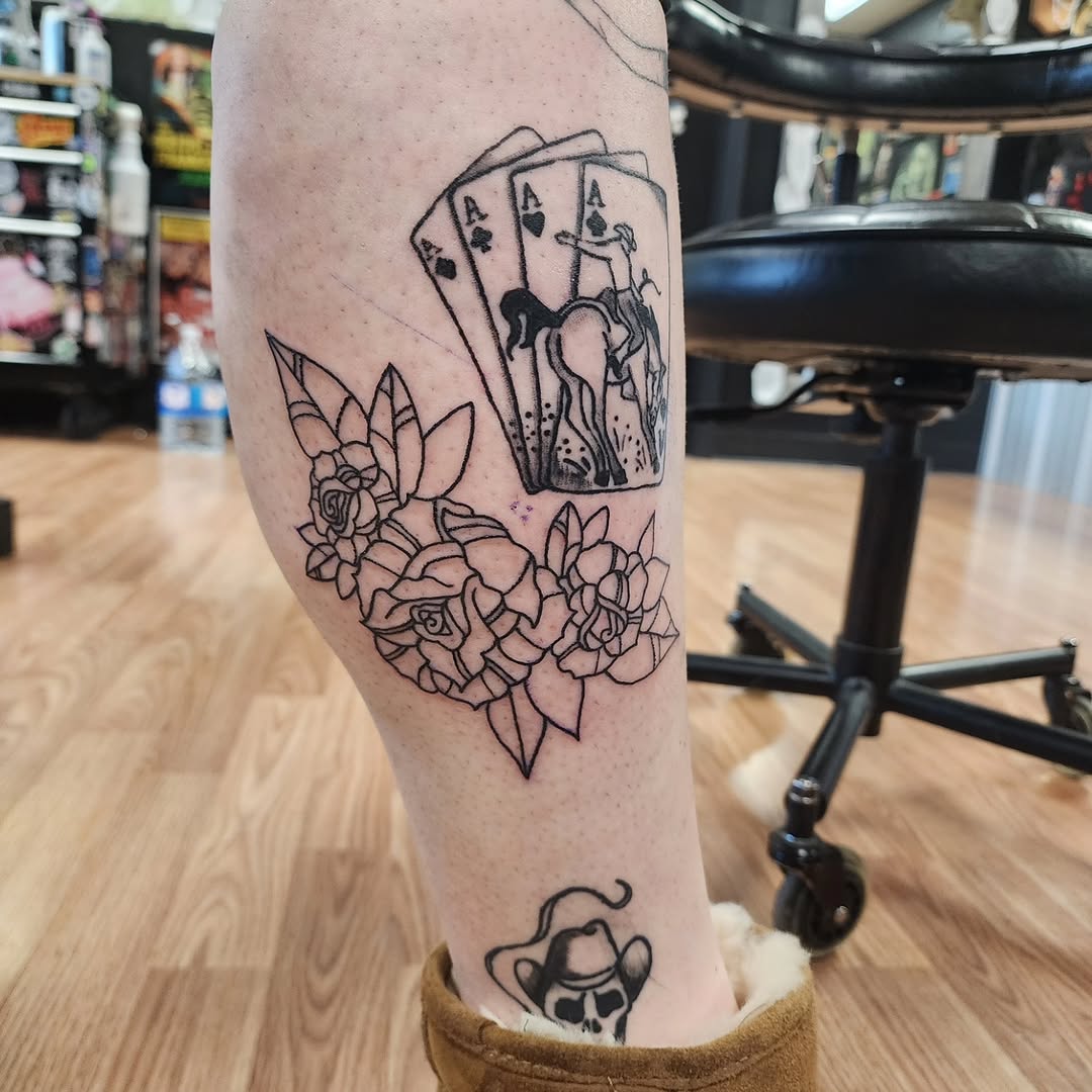 Tattoo by @bigtastytattoos — american_traditional