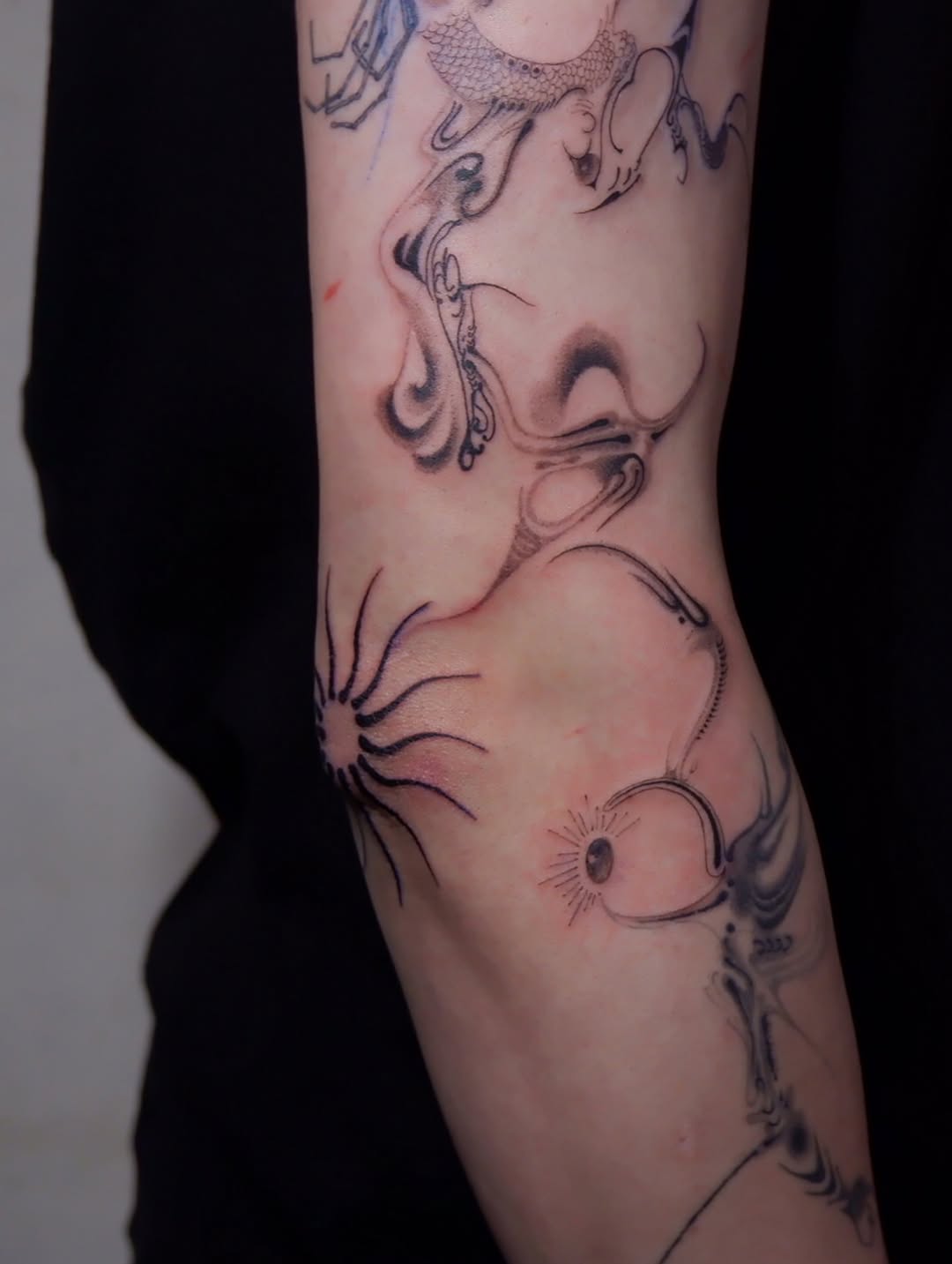 Tattoo by @the_tru_jerrry β black_and_grey, illustrative