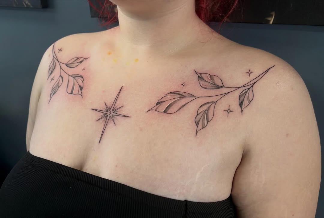 Tattoo by @missytorretatz — fine_line, black_and_grey