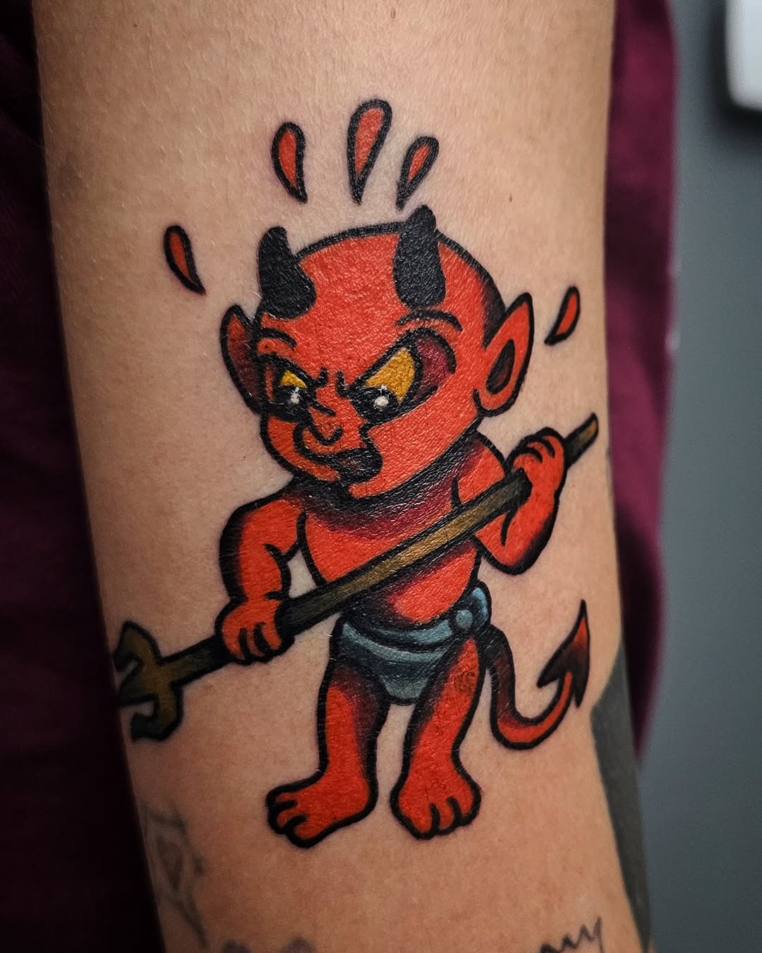 Tattoo by @churrofacetattoos — american_traditional