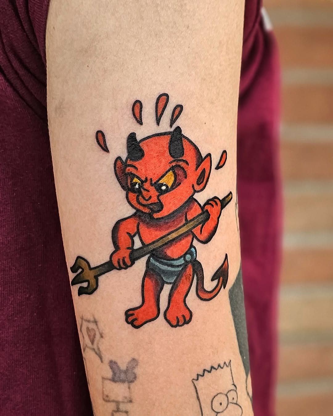 Tattoo by @churrofacetattoos — american_traditional