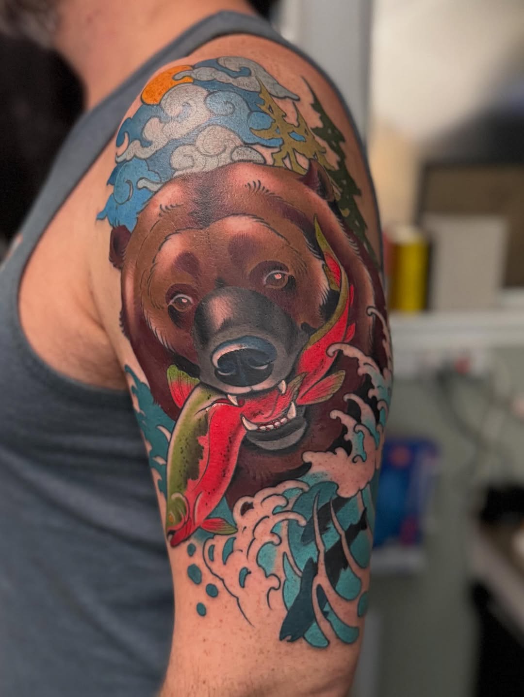 Tattoo by @emalderkstattoos β japanese_irezumi, realism