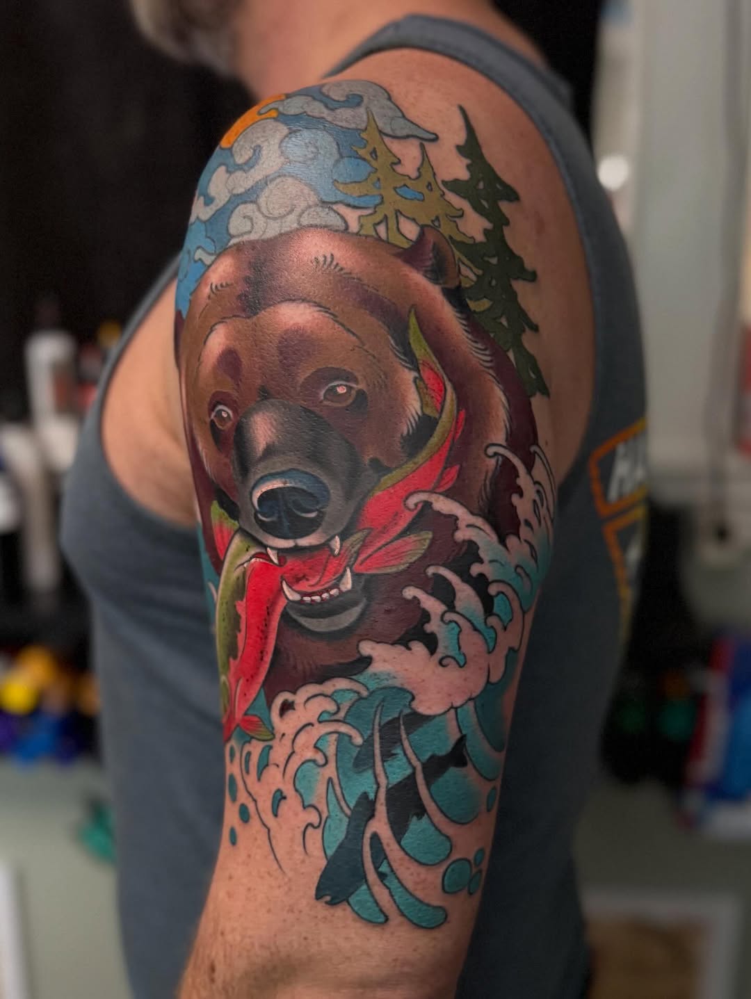 Tattoo by @emalderkstattoos β japanese_irezumi, realism