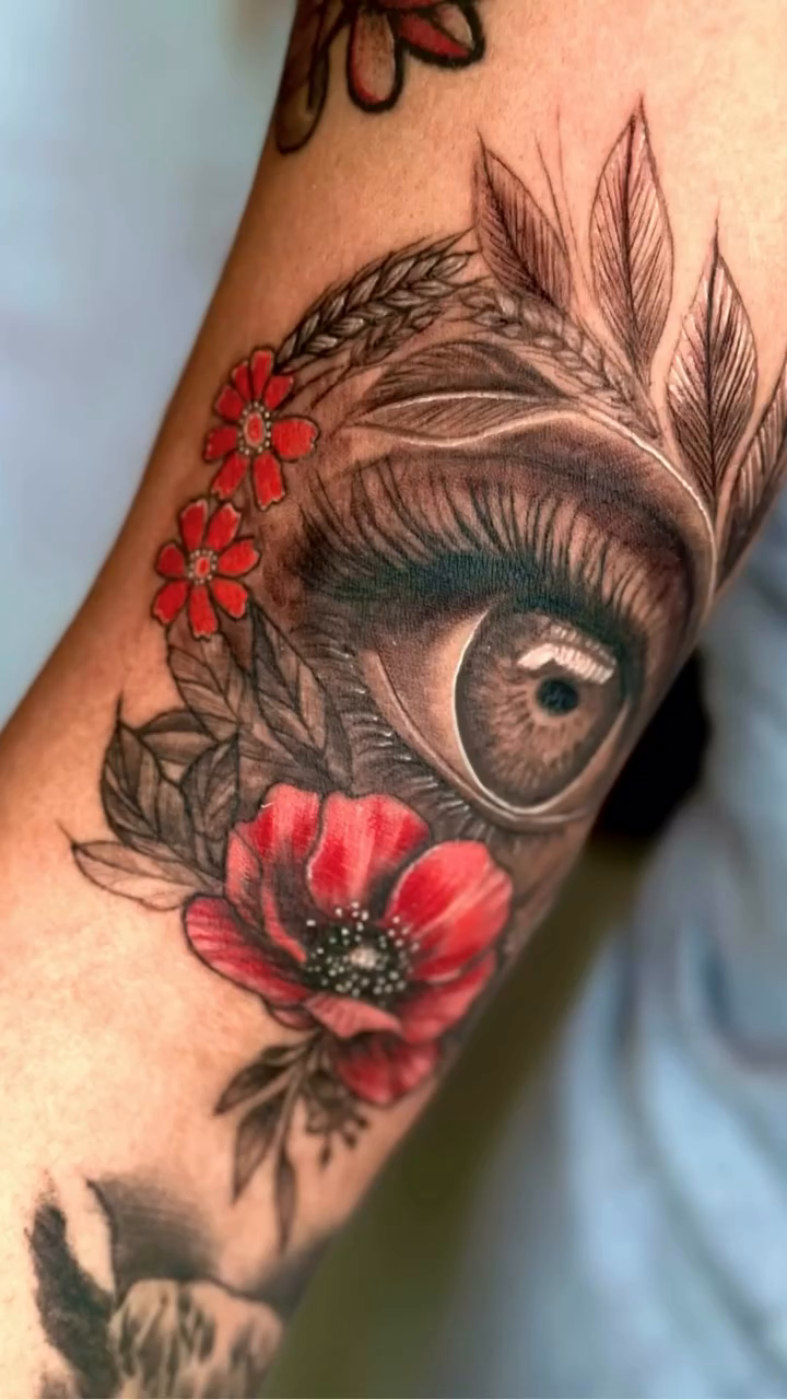 Tattoo by @nataly_fierro_art — realism, black_and_grey