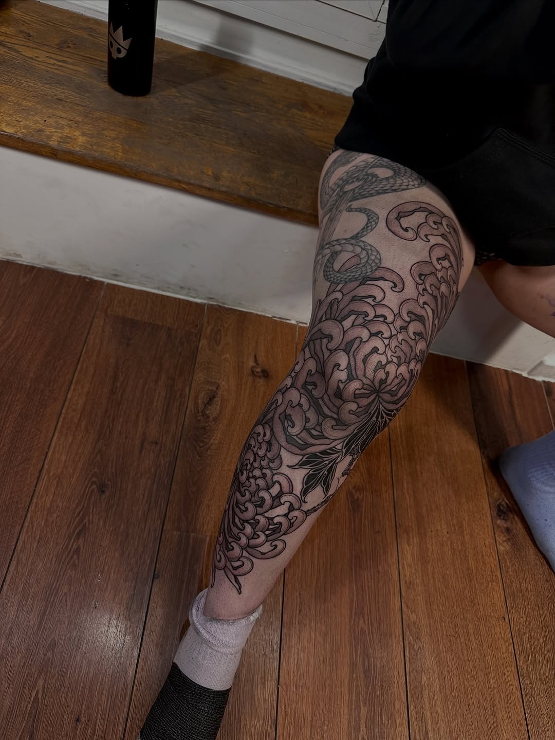 Tattoo by @skinscribe — japanese_irezumi, black_and_grey