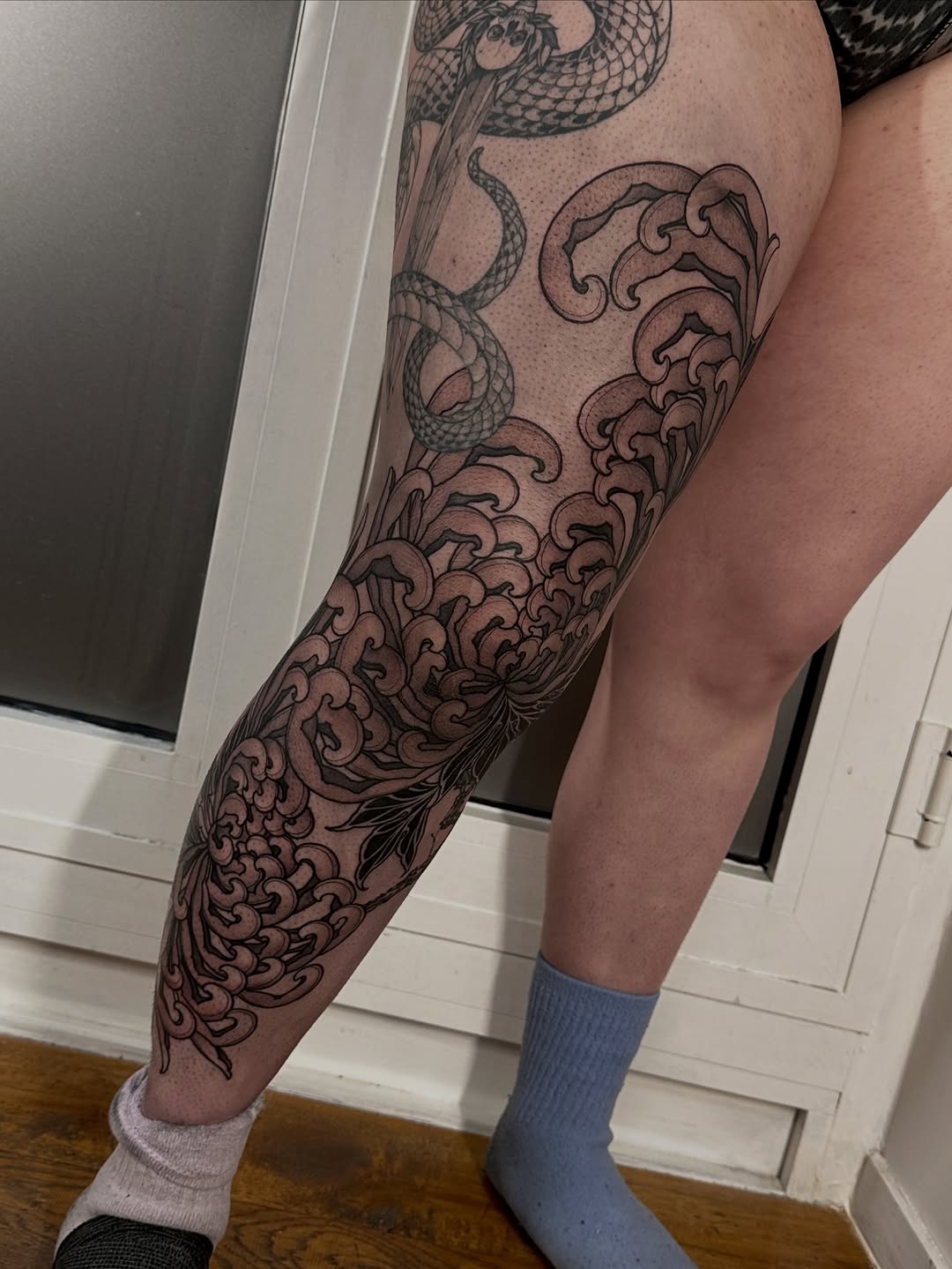 Tattoo by @skinscribe — japanese_irezumi, blackwork
