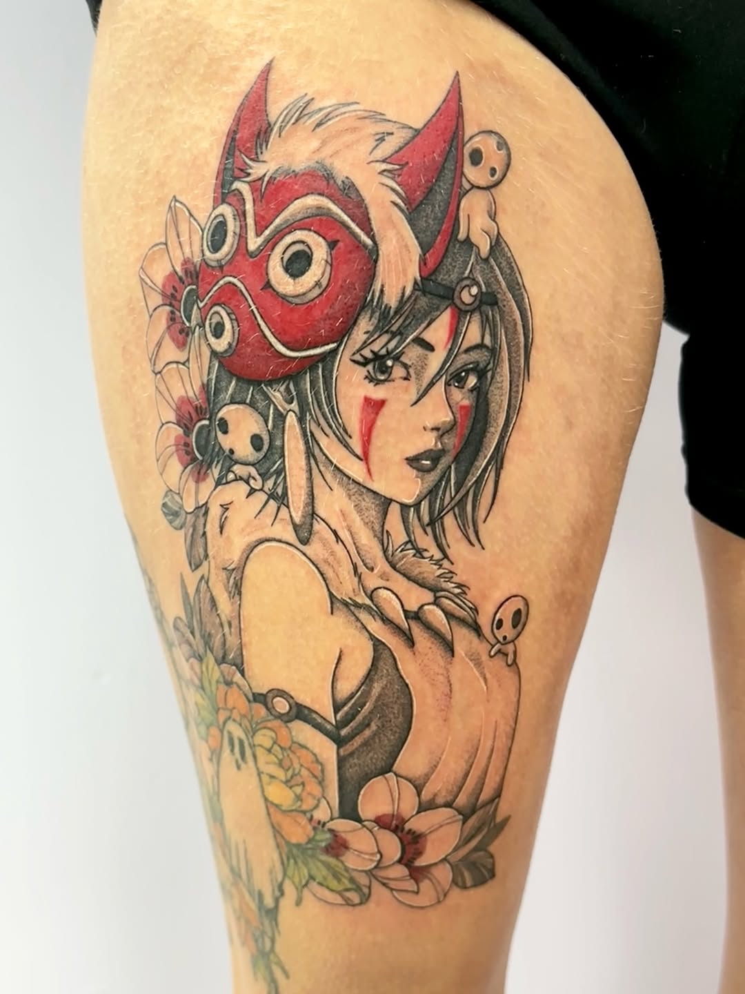 Tattoo by @d.ismailovink — anime, realism