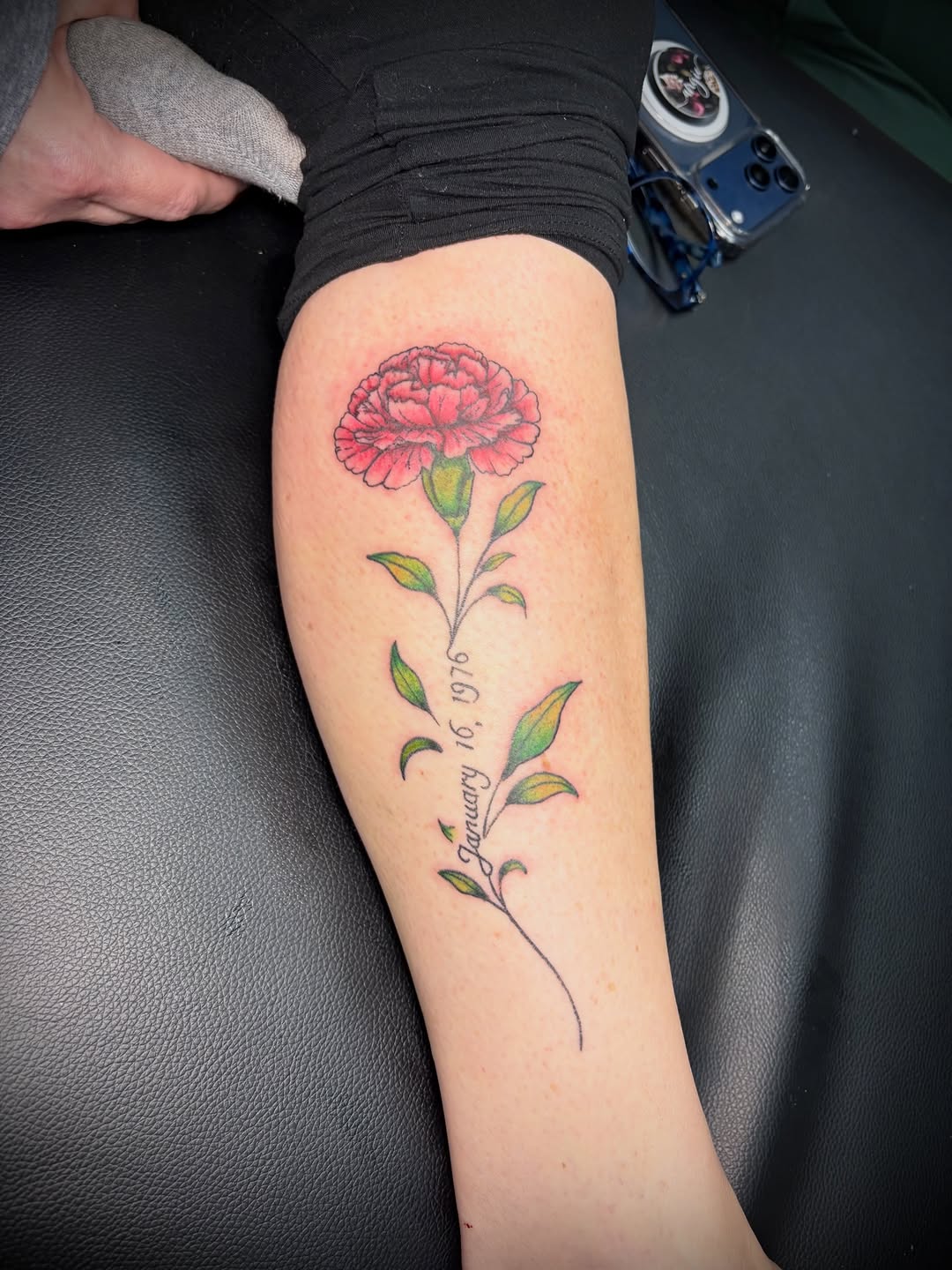 Tattoo by @inkedby.kiersten β lettering_script