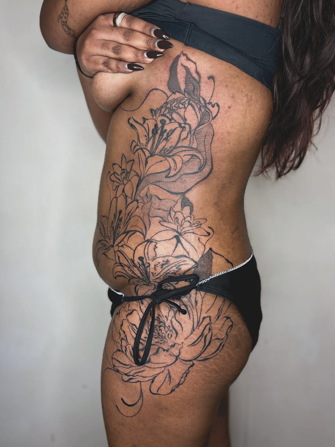 Tattoo by @soupytats — fine_line, black_and_grey