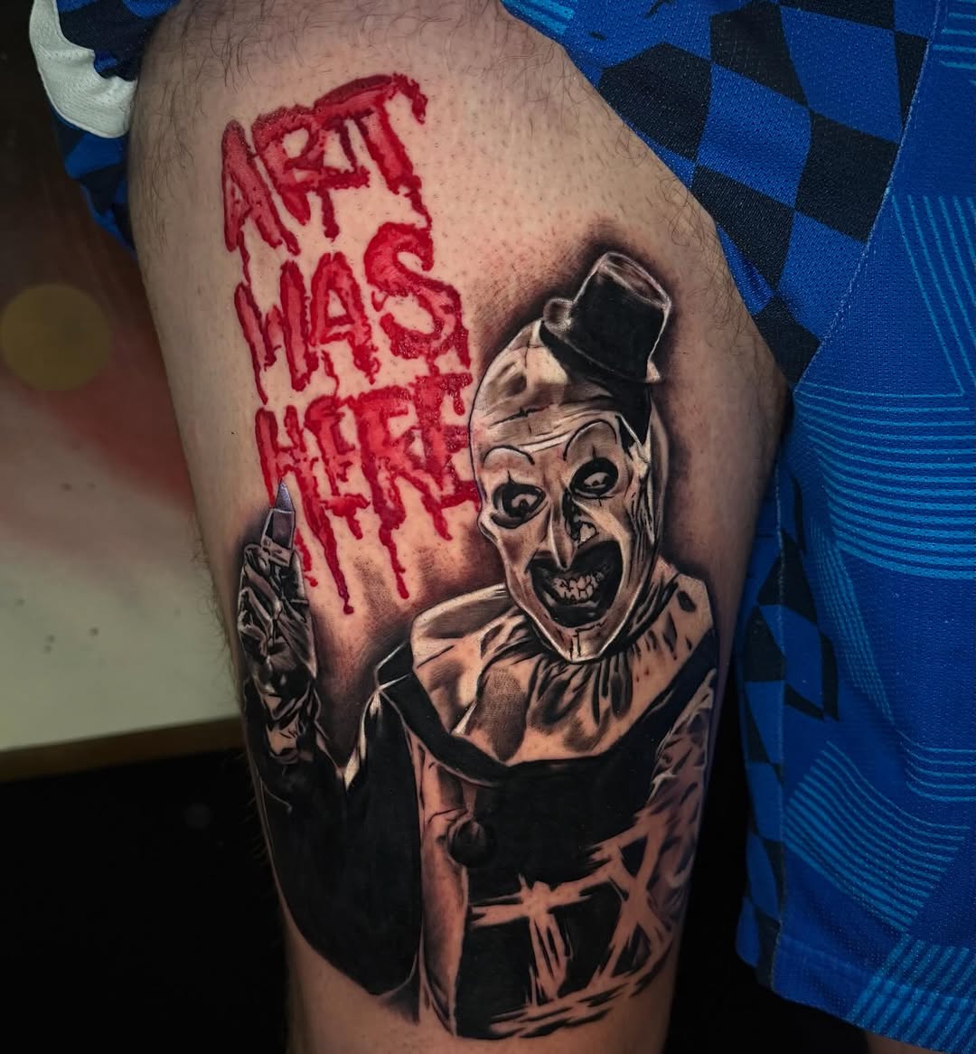 Tattoo by @luvetattoos — realism, dark_realism