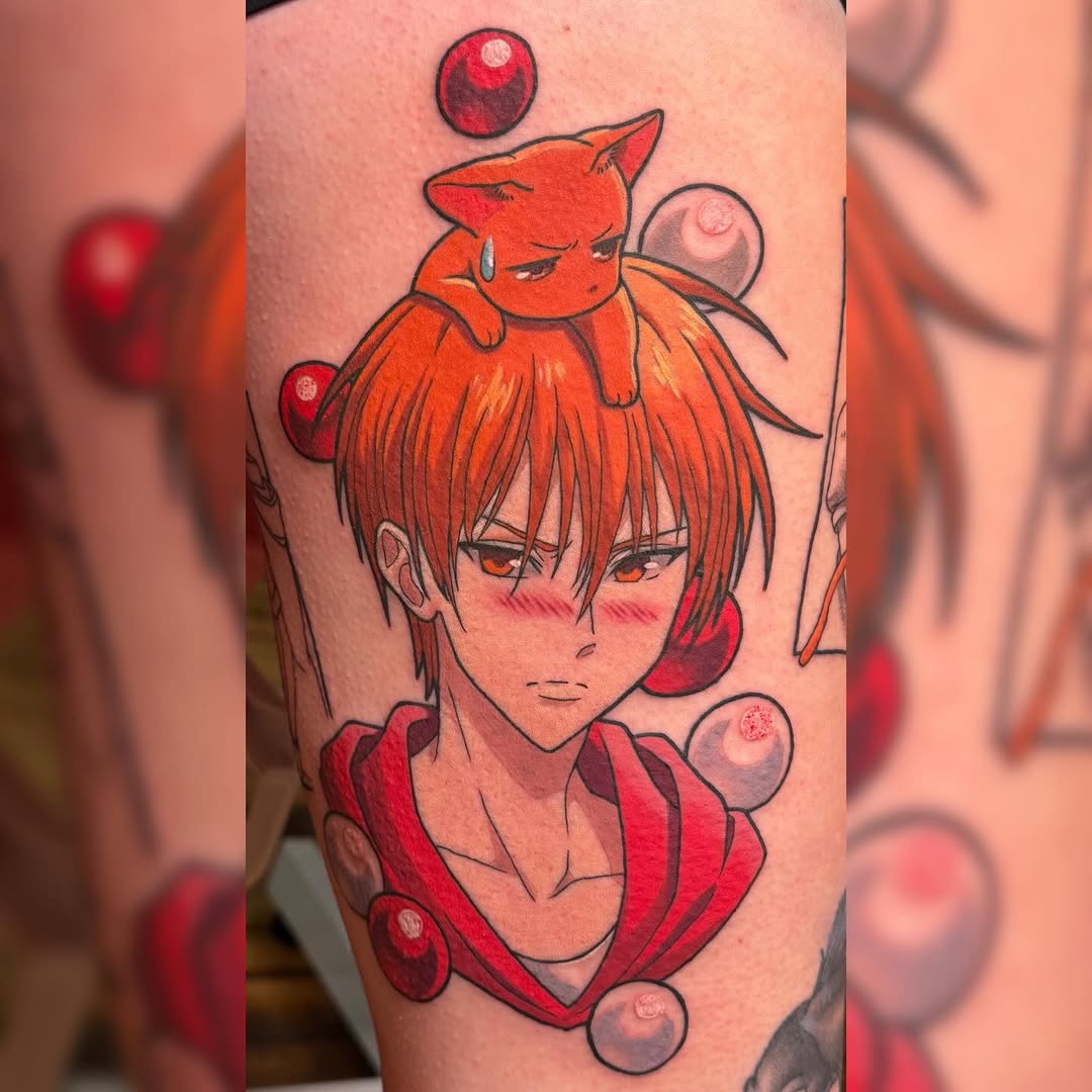 Tattoo by @gabipaigeee — anime