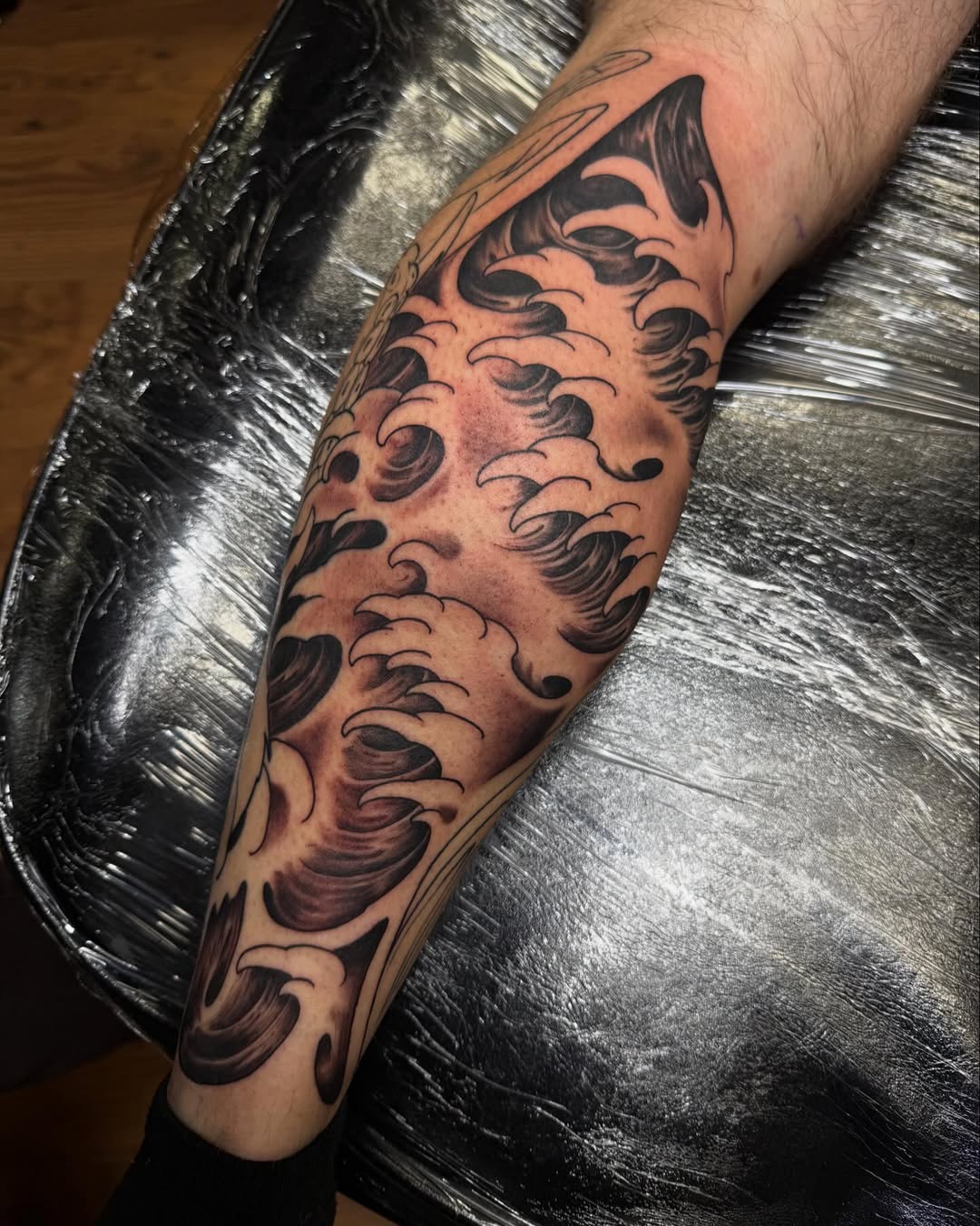 Tattoo by @chadmc509 — japanese_irezumi, black_and_grey