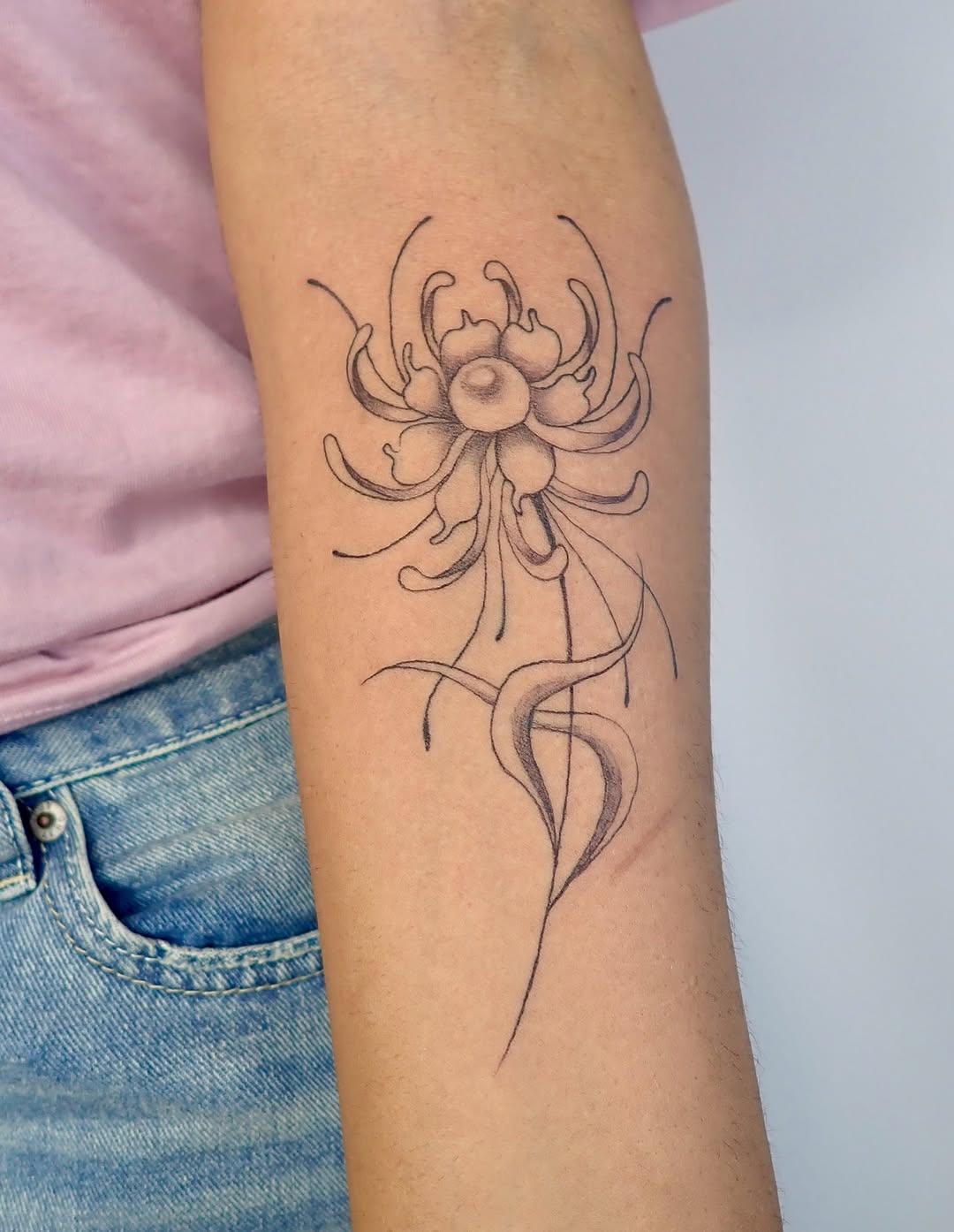 Tattoo by @growthriing โ fine_line, black_and_grey