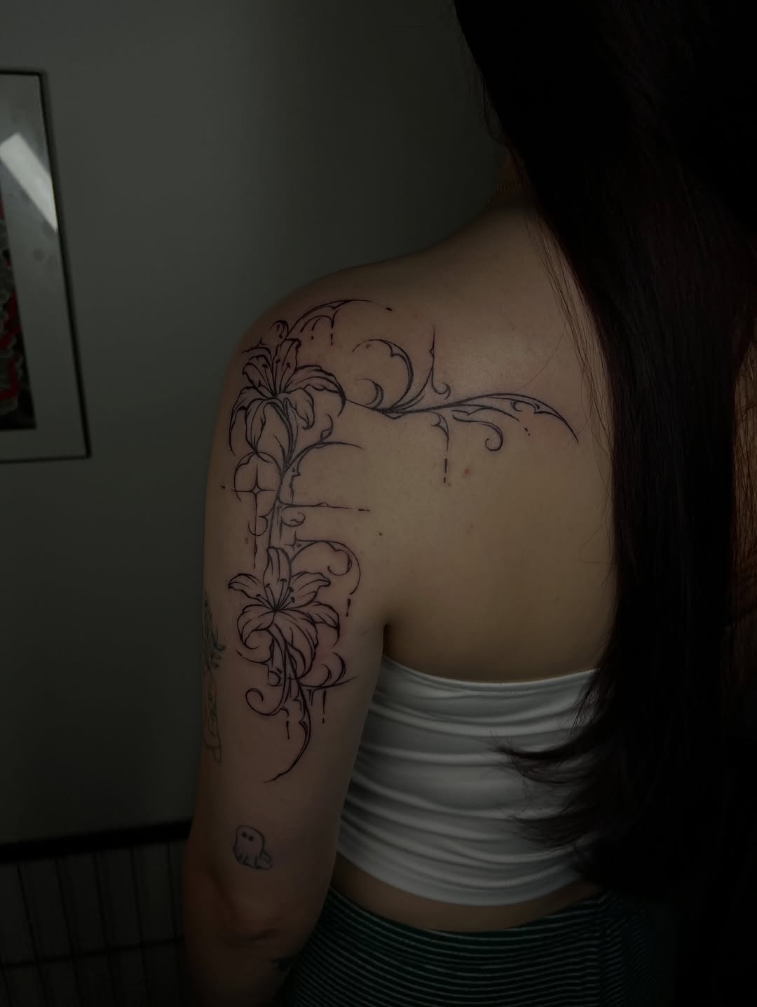 Tattoo by @inkby.isa — fine_line, ornamental