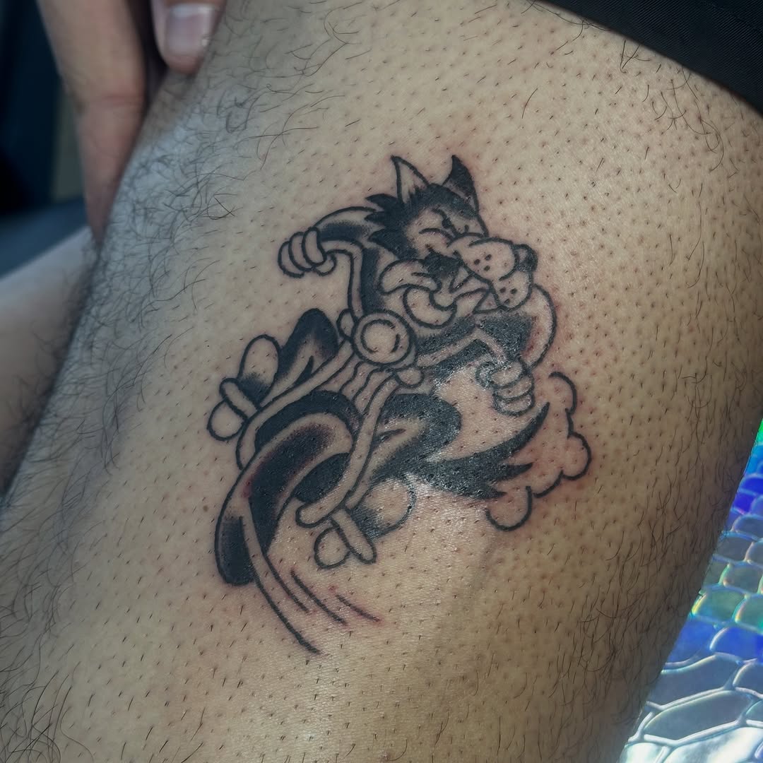 Tattoo by @thatguytattoos — american_traditional, illustrative