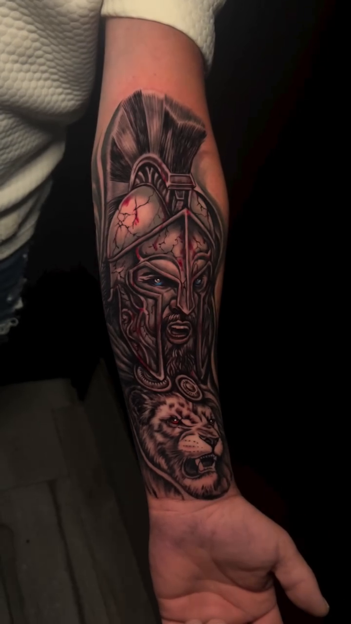 Tattoo by @alexinkmiami — realism, black_and_grey