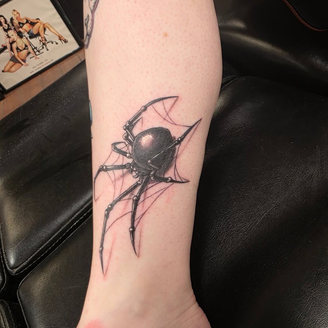 Tattoo by @tattoofkr — realism, black_and_grey