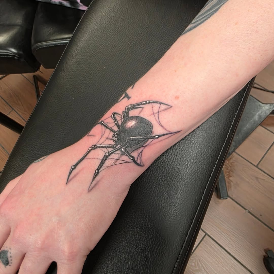 Tattoo by @tattoofkr — realism, black_and_grey
