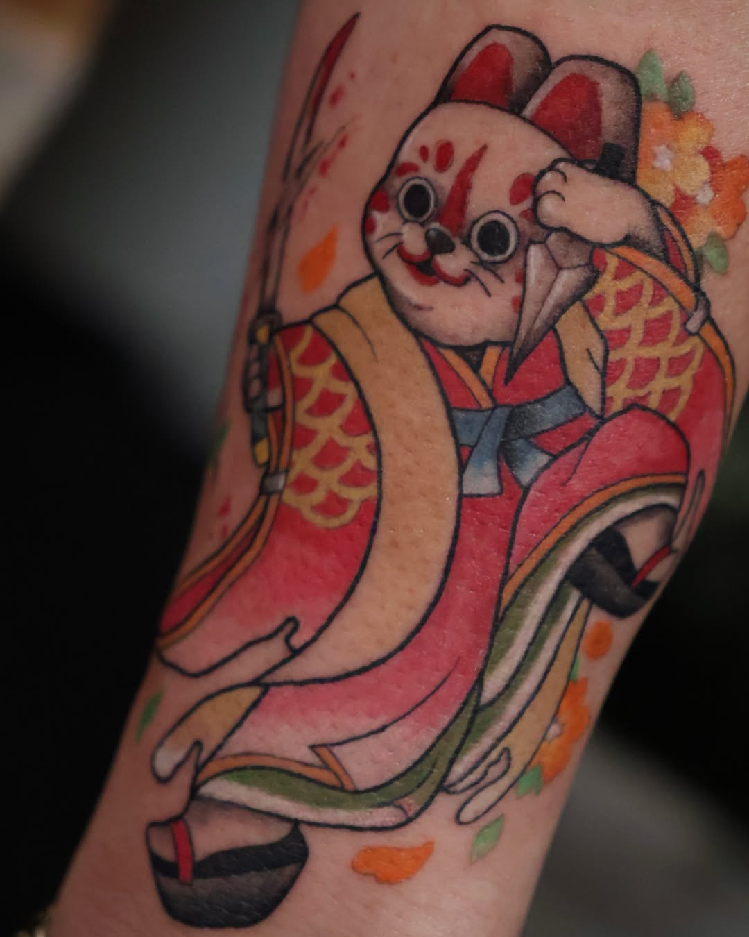 Tattoo by @rihantattoo — neo_traditional, japanese_irezumi
