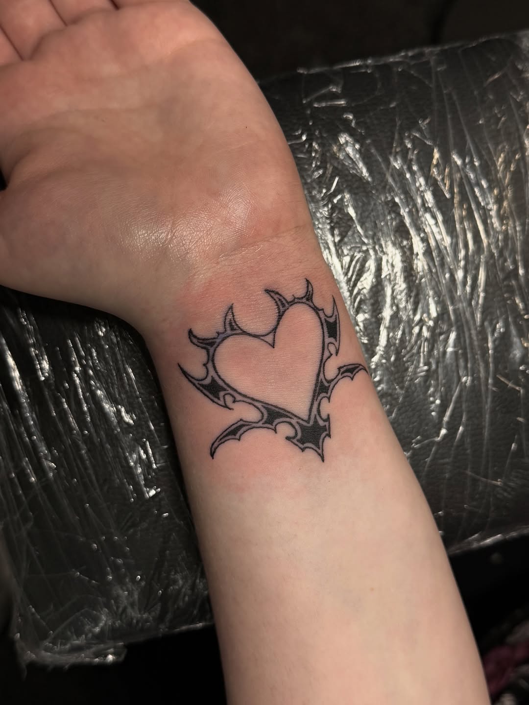Tattoo by @inkbyvicc โ blackwork