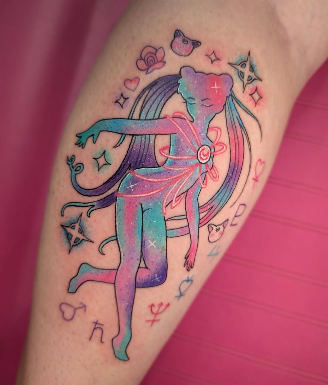 Tattoo by @corintattoos β new_school, anime