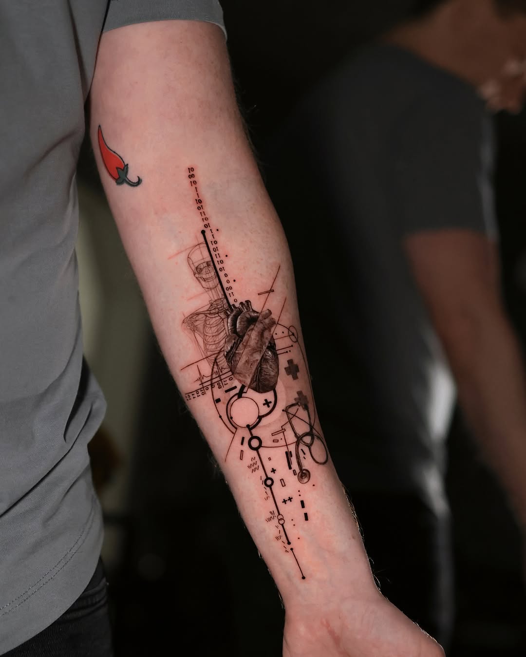 Tattoo by @gayitattoo — realism, geometric
