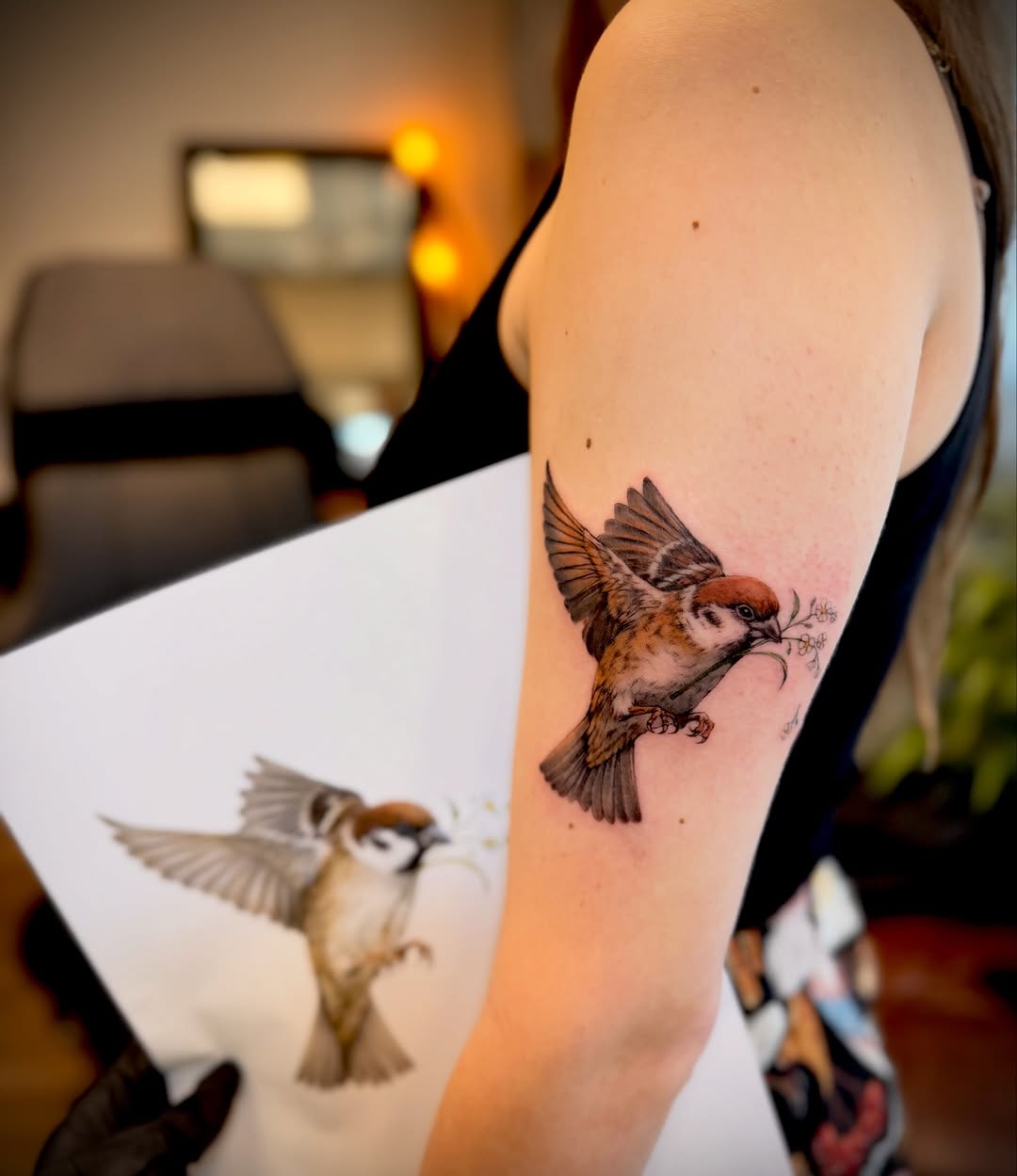 Tattoo by @anastasia_bellevue — realism
