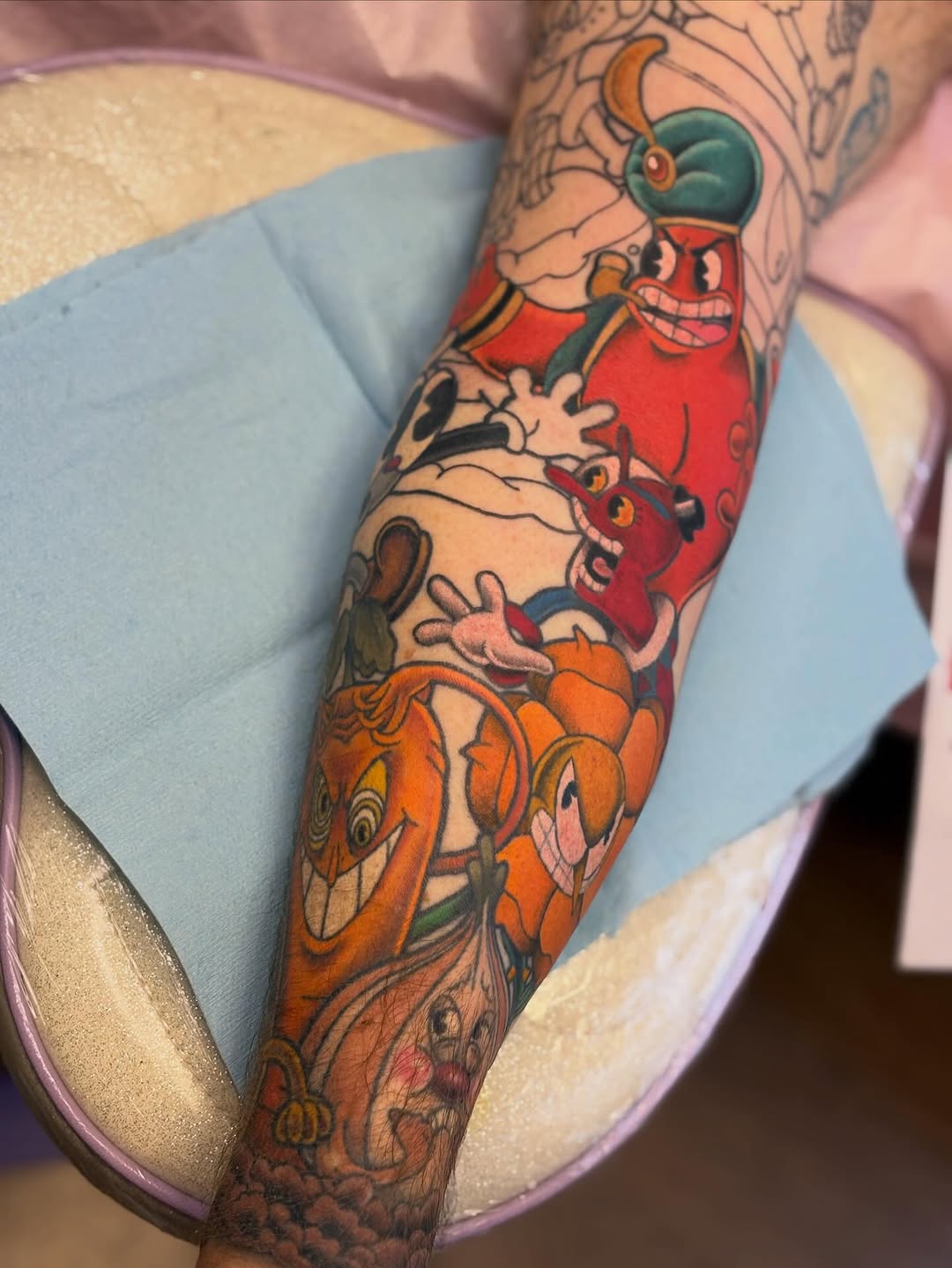 Tattoo by @brynntattoos — new_school, anime