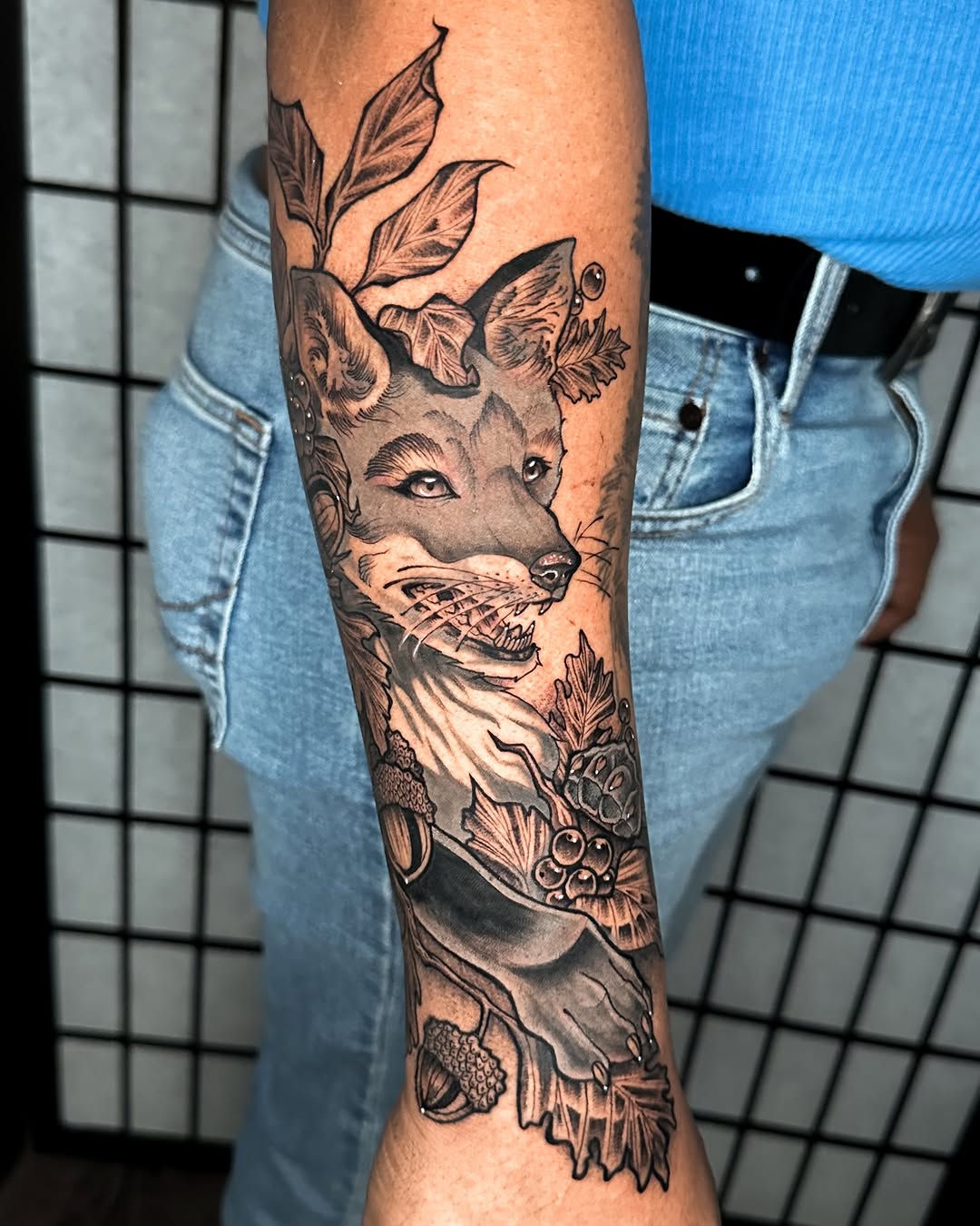 Tattoo by @2lulahtattoo — illustrative, black_and_grey