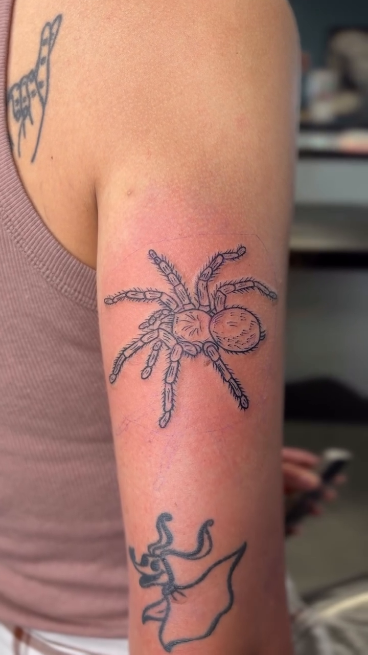 Tattoo by @toplisstattoos โ black_and_grey