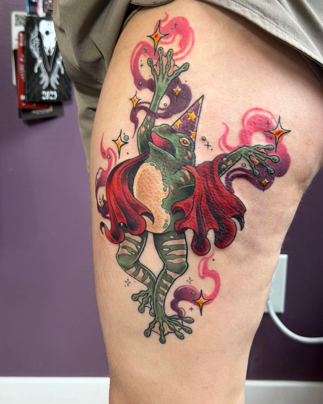 Tattoo by @chaotic_zen_arts — new_school