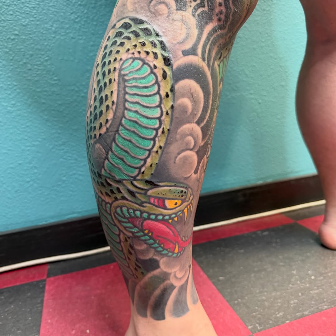 Tattoo by @tattoosbydemianthompson — japanese_irezumi, illustrative