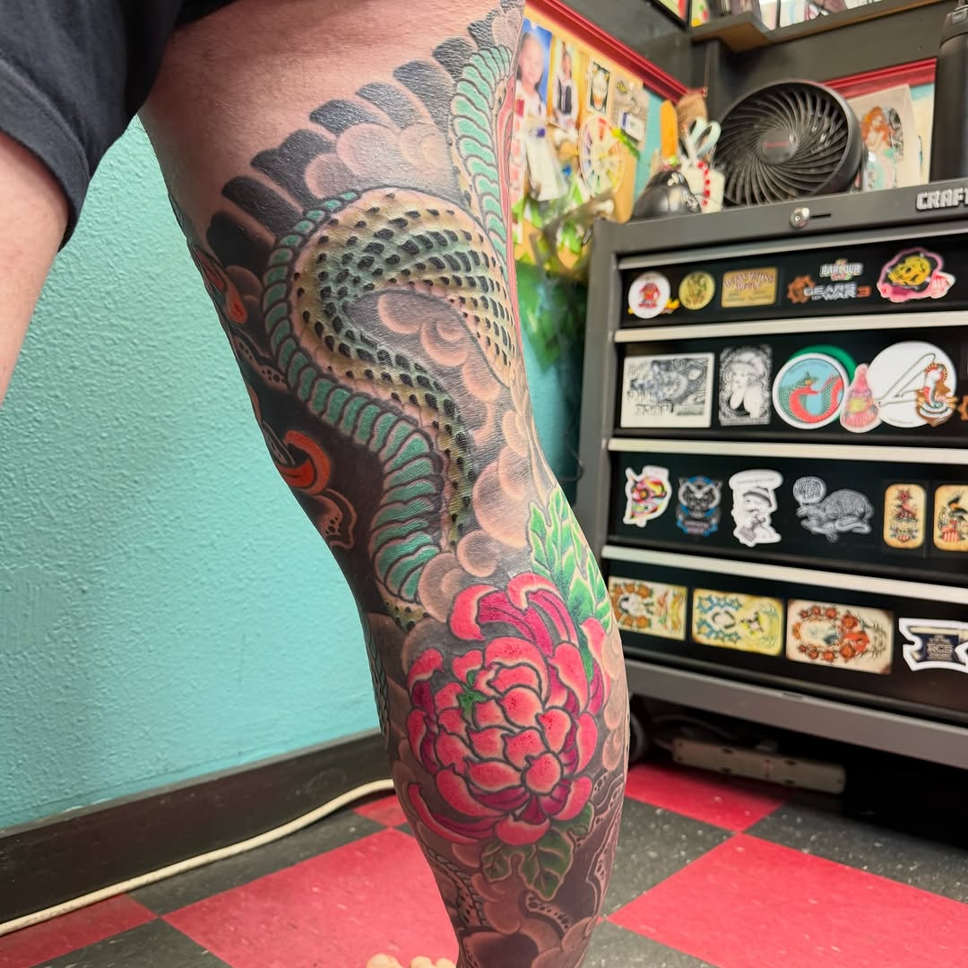 Tattoo by @tattoosbydemianthompson — japanese_irezumi, illustrative
