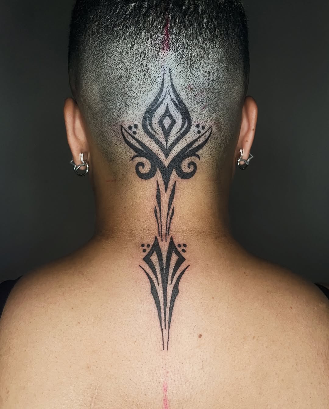 Tattoo by @abigailtattoos — geometric, illustrative