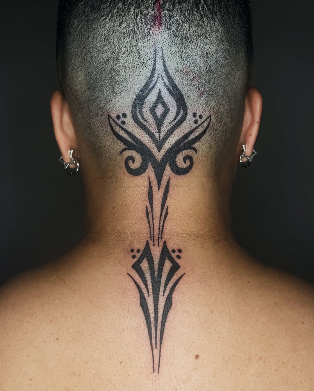 Tattoo by @abigailtattoos — geometric, illustrative