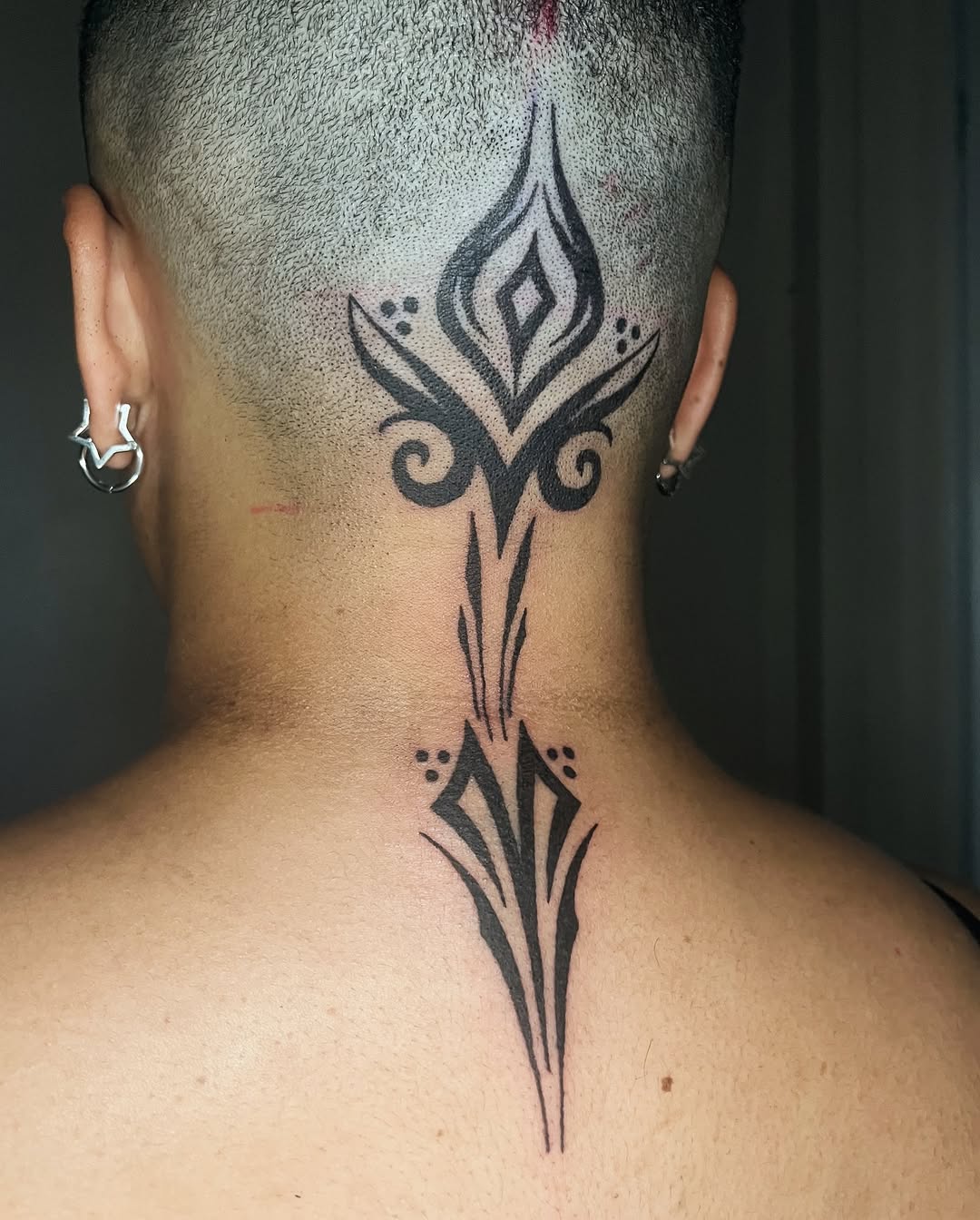 Tattoo by @abigailtattoos — geometric, blackwork