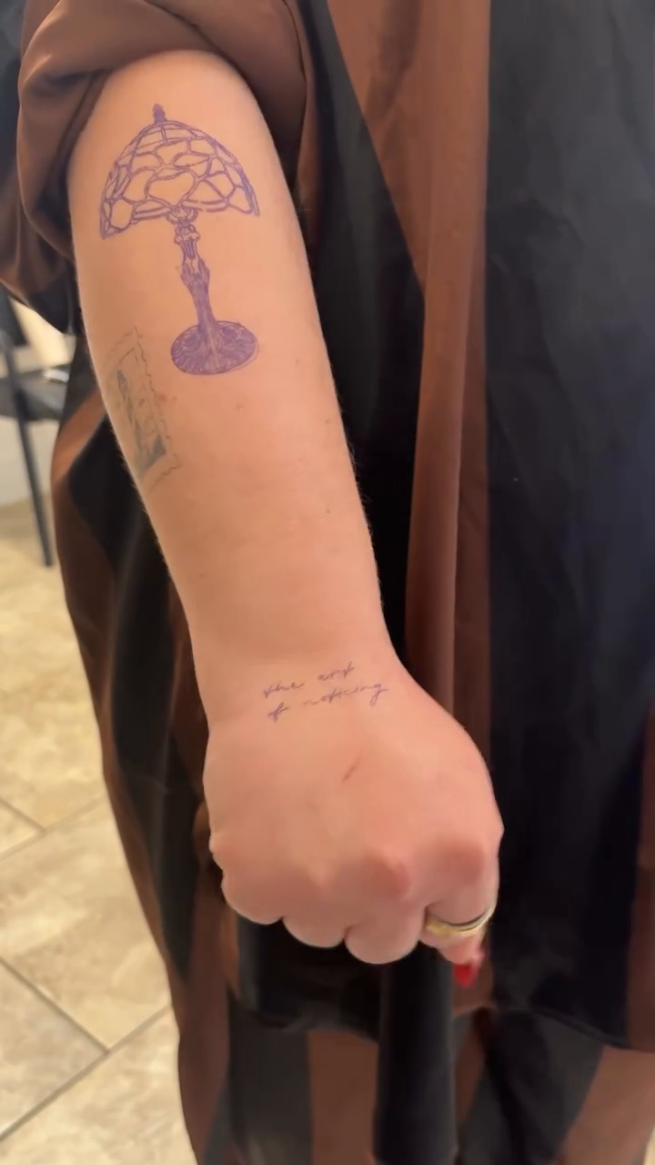 Tattoo by @chloerenee.ink — fine_line