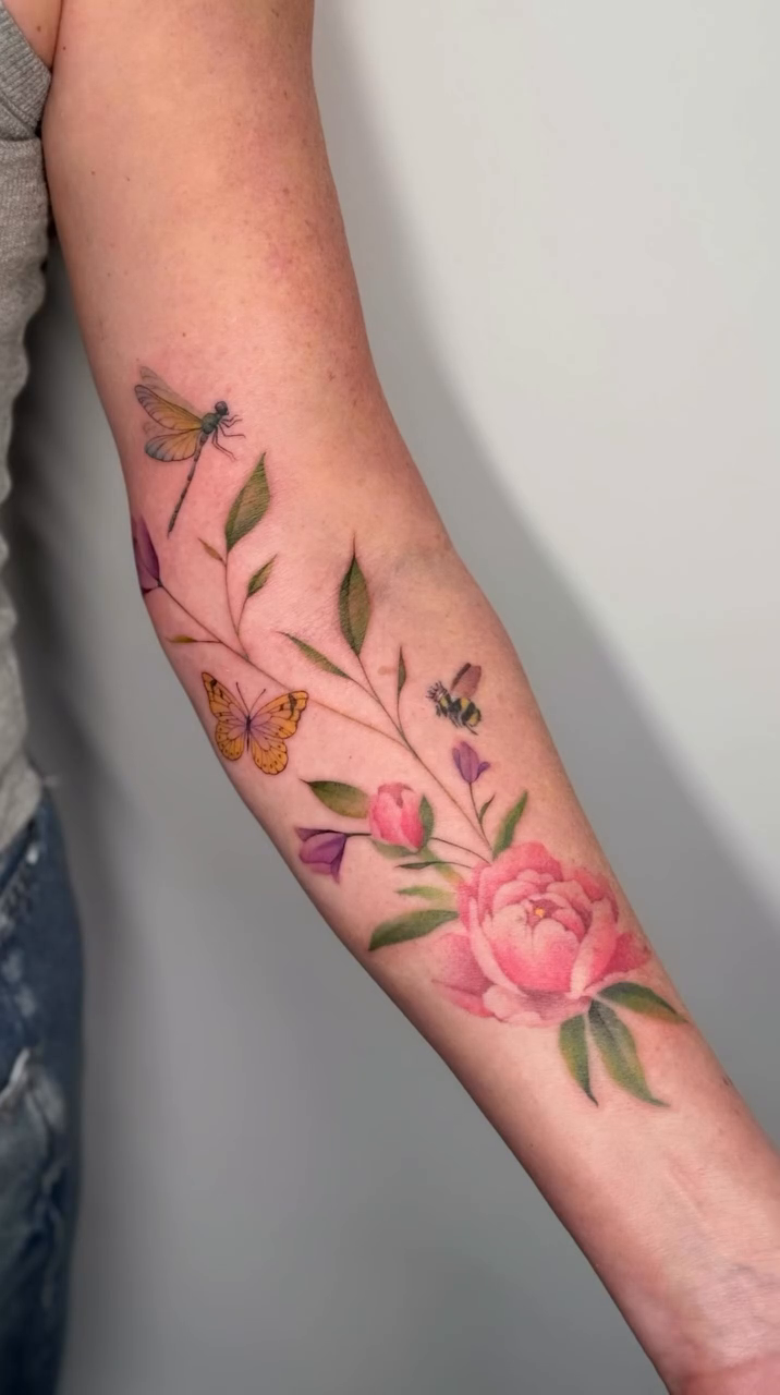 Tattoo by @georgiagreytattoos — fine_line, realism