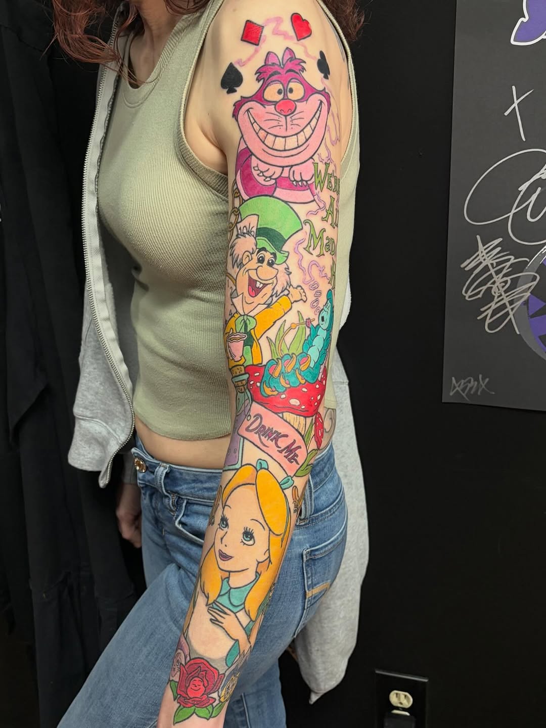 Tattoo by @thekaityfacetattoos — new_school, anime