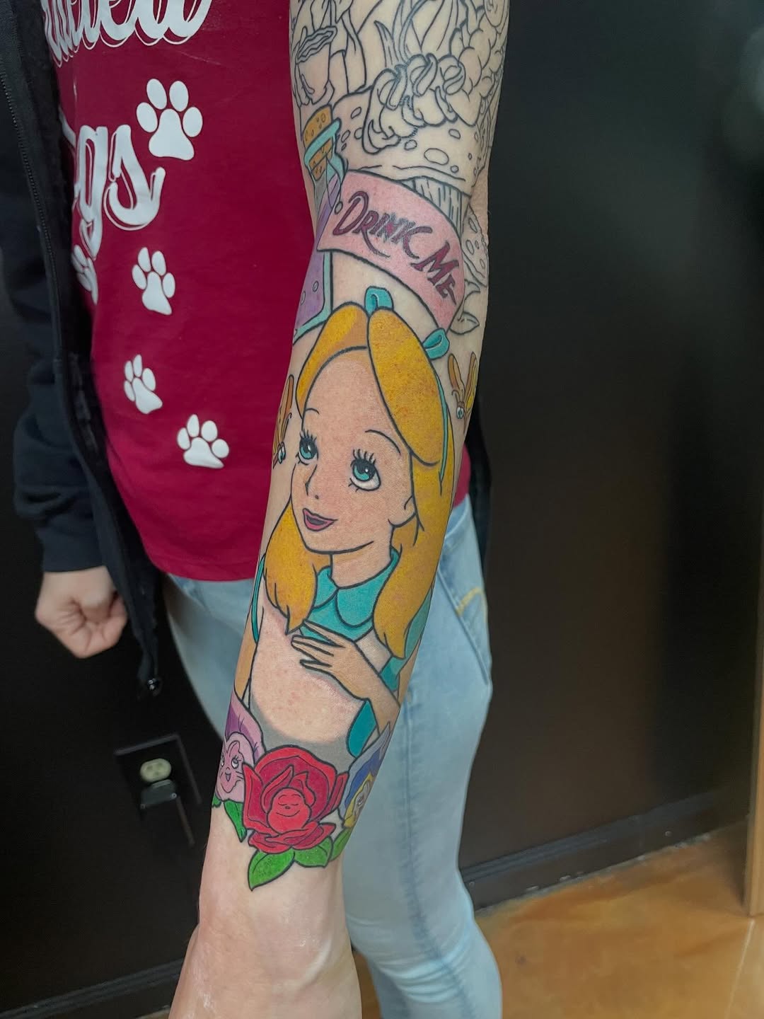 Tattoo by @thekaityfacetattoos — anime, new_school
