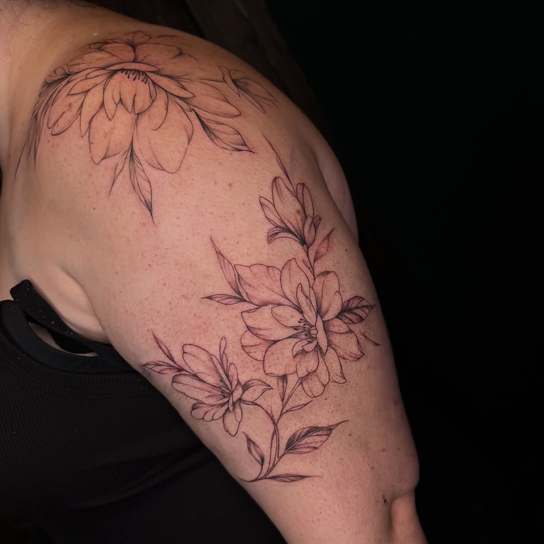 Tattoo by @lemon_headz.studio — fine_line, black_and_grey