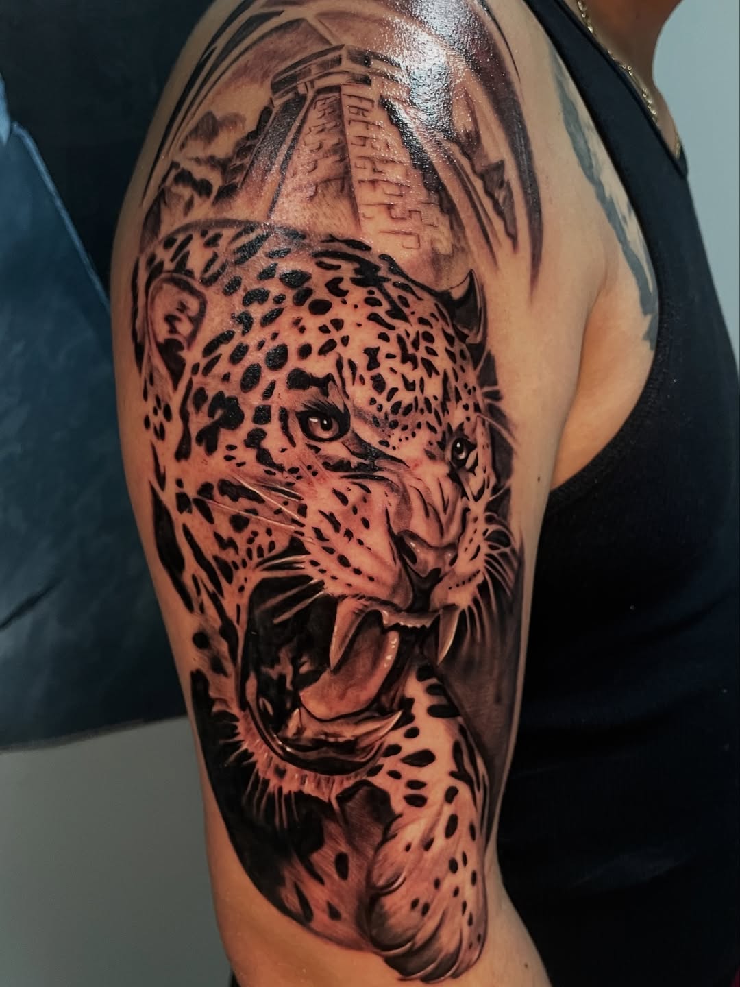 Tattoo by @inkedbysam — realism, black_and_grey