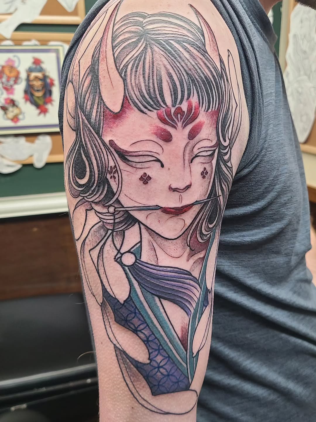 Tattoo by @drvodkatattoos — japanese_irezumi