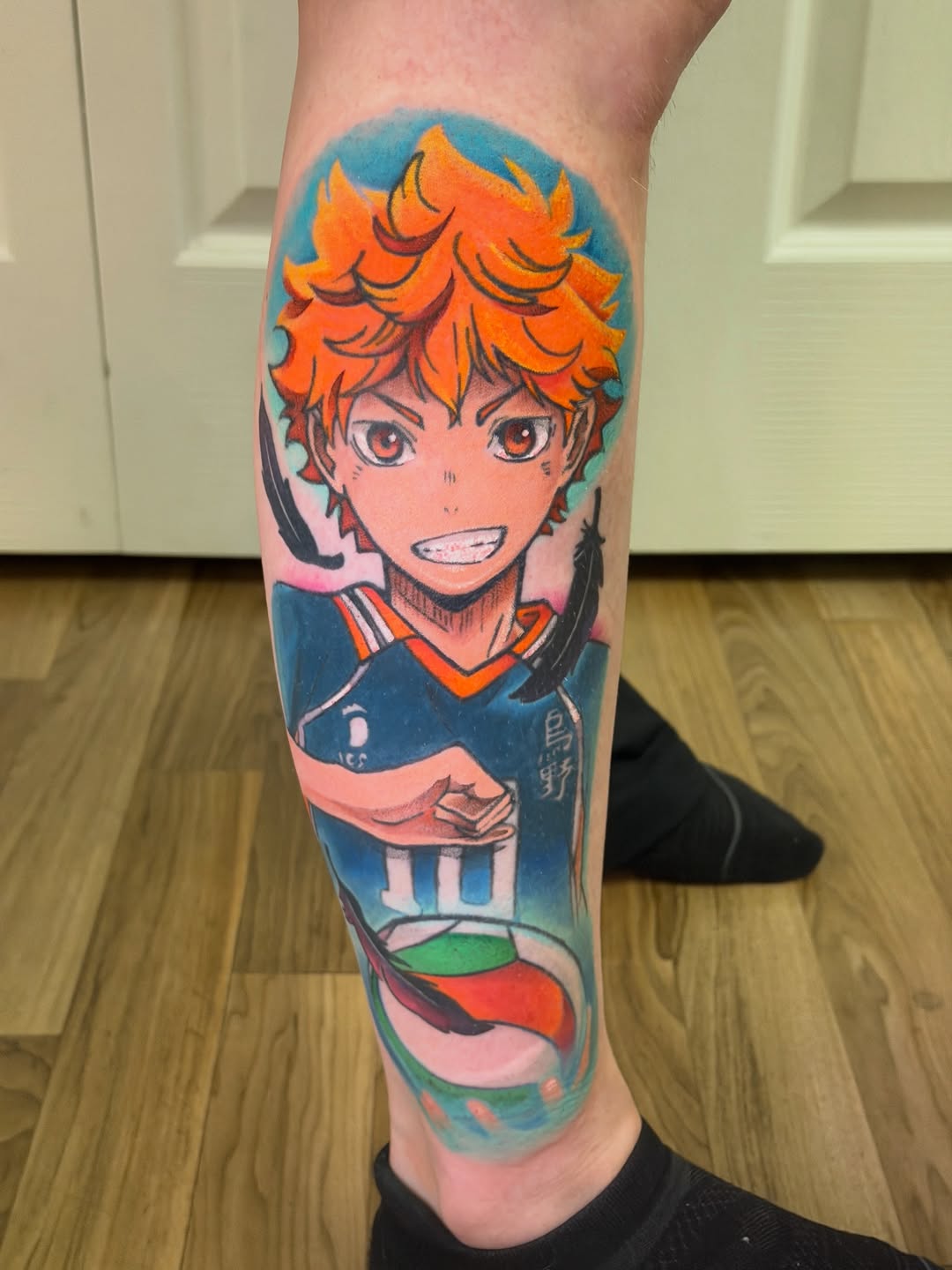 Tattoo by @mandocastroart — anime, illustrative