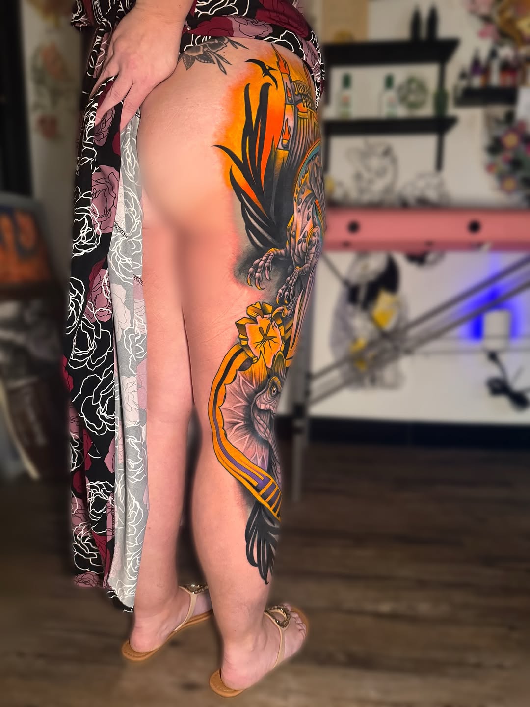 Tattoo by @dylanplazatattoo — neo_traditional, realism