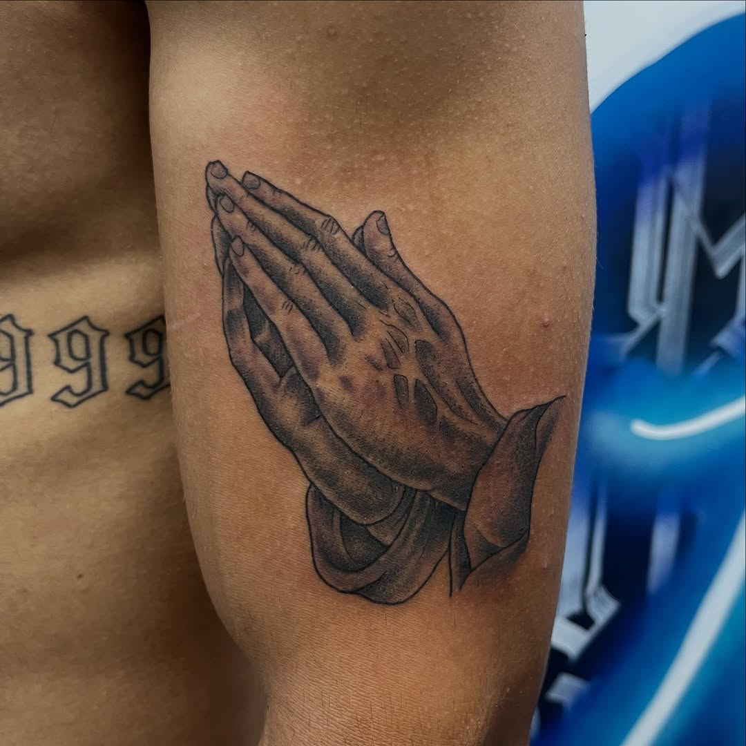 Tattoo by @frankysharpz โ realism, black_and_grey