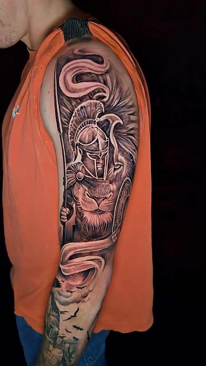 Tattoo by @330tattooist — realism, black_and_grey