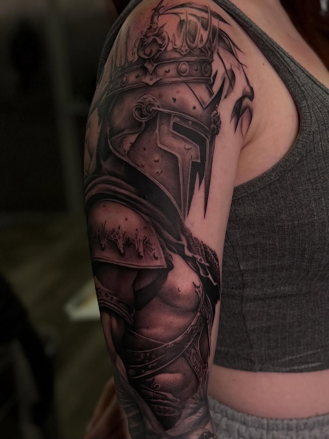 Tattoo by @meretattoos β realism, black_and_grey