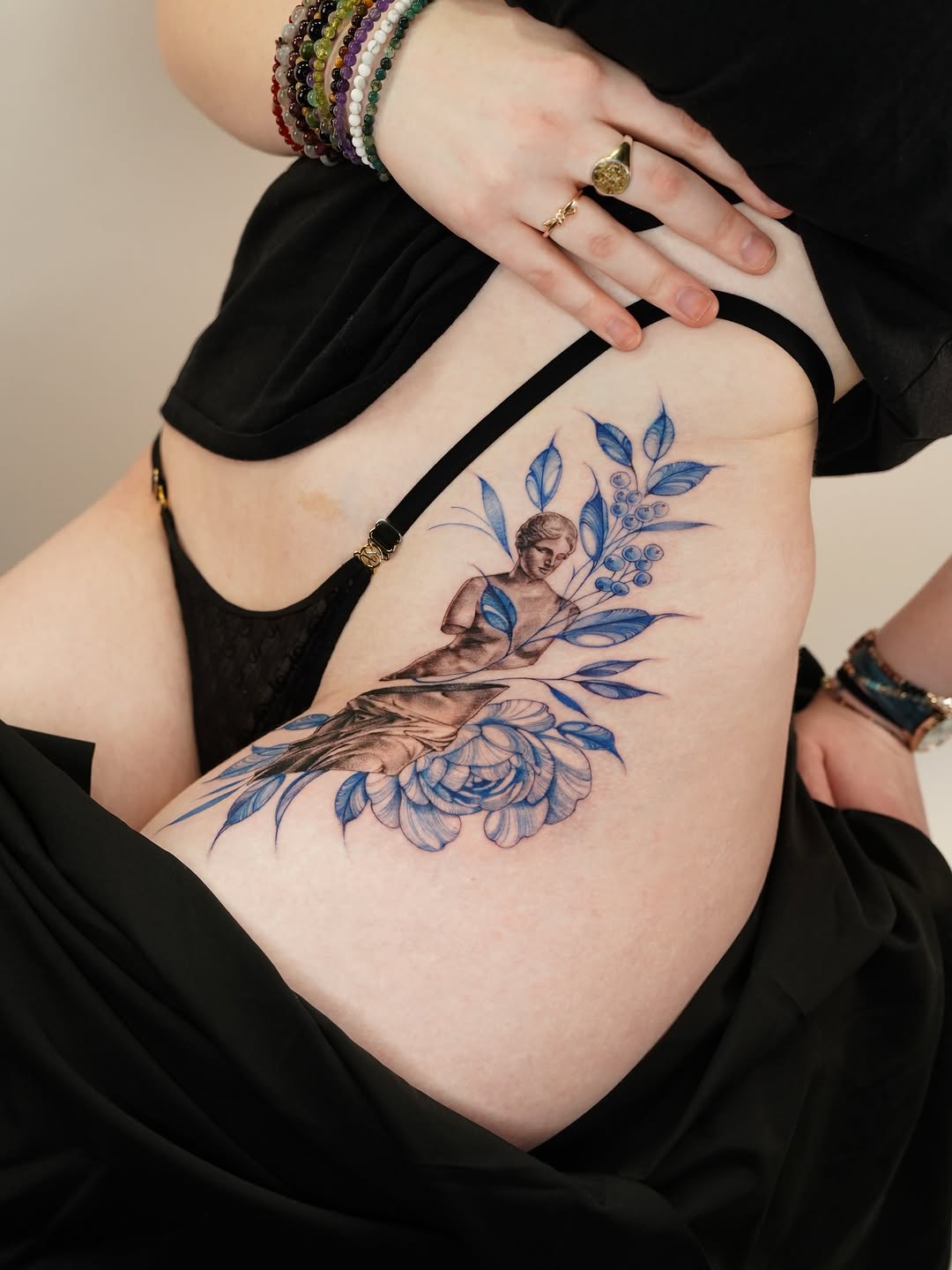 Tattoo by @tinnasole โ realism, fine_line